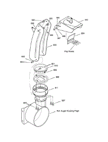Discharge Chute parts for Craftsman Gas Snowblower 536888110 from AppliancePartsPros.com