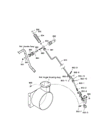 Chute Rod parts for Craftsman Gas Snowblower 536888110 from AppliancePartsPros.com