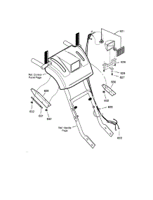 Headlight parts for Craftsman Gas Snowblower 536888110 from AppliancePartsPros.com
