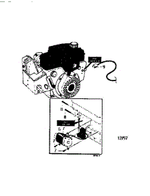 Electric Start Assembly parts for Craftsman Gas Snowblower 536888400 from AppliancePartsPros.com