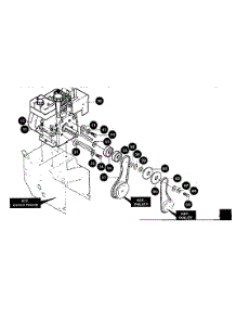 Engine Assembly parts for Craftsman Gas Snowblower 536888400 from AppliancePartsPros.com