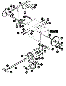 Drive Assembly parts for Craftsman Gas Snowblower 536888400 from AppliancePartsPros.com