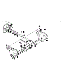 Gear Case Assembly parts for Craftsman Gas Snowblower 536888400 from AppliancePartsPros.com