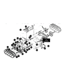 Track Assembly parts for Craftsman Gas Snowblower 536888400 from AppliancePartsPros.com