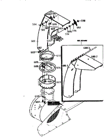 Discharge Chute Assembly parts for Craftsman Gas Snowblower 536888400 from AppliancePartsPros.com