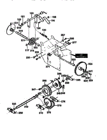 Drive Assembly parts for Craftsman Gas Snowblower 536888600 from AppliancePartsPros.com