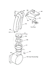Discharge Chute parts for Craftsman Gas Snowblower 536889250 from AppliancePartsPros.com