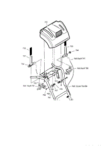 Control Panel parts for Craftsman Gas Snowblower 536889250 from AppliancePartsPros.com