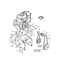 Engine parts for Craftsman Gas Snowblower 536889251 from AppliancePartsPros.com
