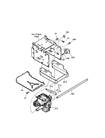 Drive parts for Craftsman Gas Snowblower 536889251 from AppliancePartsPros.com