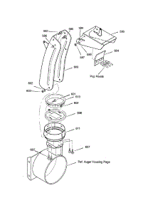 Discharge Chute parts for Craftsman Gas Snowblower 536889251 from AppliancePartsPros.com