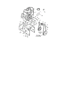 Engine parts for Craftsman Gas Snowblower 536889252 from AppliancePartsPros.com