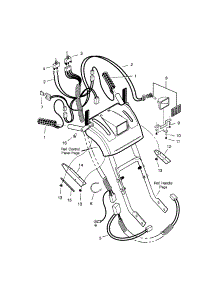 Electrical Wiring parts for Craftsman Gas Snowblower 536889253 from AppliancePartsPros.com