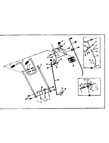 Handle Assembly parts for Craftsman Snow Blower 53690500 from AppliancePartsPros.com