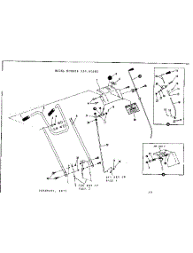 Handle Assembly parts for Craftsman Snow Blower 53690502 from AppliancePartsPros.com