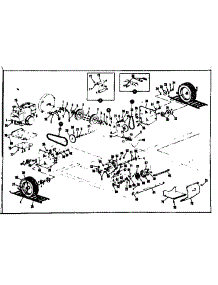Chassis Assembly parts for Craftsman Snow Blower 53690521 from AppliancePartsPros.com