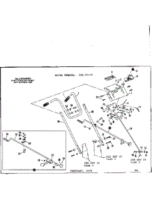 Handle Assembly parts for Craftsman Snow Blower 53690525 from AppliancePartsPros.com