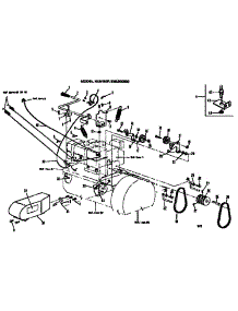 Throwout Handel parts for Craftsman Snow Blower 536905602 from AppliancePartsPros.com