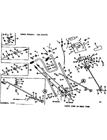 Handle Assembly parts for Craftsman Snow Blower 536905702 from AppliancePartsPros.com