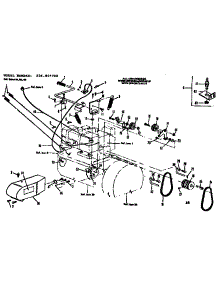 Throwout Handel parts for Craftsman Snow Blower 536905702 from AppliancePartsPros.com