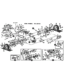 Wheel Assembly parts for Craftsman Snow Blower 536905702 from AppliancePartsPros.com
