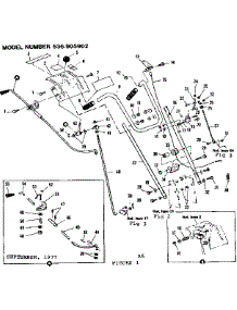Handle Assembly parts for Craftsman Snow Blower 536905902 from AppliancePartsPros.com