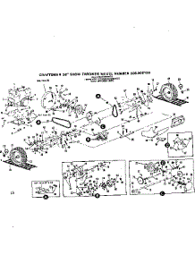 Wheel Assembly parts for Craftsman Snow Blower 536906100 from AppliancePartsPros.com
