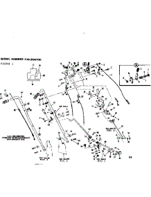Handle Assembly parts for Craftsman Snow Blower 536909700 from AppliancePartsPros.com