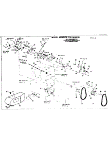 Drive Assembly parts for Craftsman Snow Blower 536909800 from AppliancePartsPros.com