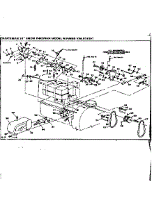 Drive Assembly parts for Craftsman Snow Blower 536918301 from AppliancePartsPros.com