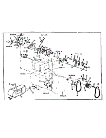 Drive Assembly parts for Craftsman Snow Blower 536918400 from AppliancePartsPros.com