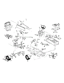 Top Half parts for Craftsman Riding Mower & Tractor 536963100 from AppliancePartsPros.com