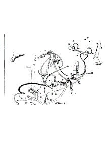 Wiring Harness parts for Craftsman Riding Mower & Tractor 536963100 from AppliancePartsPros.com