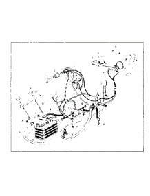 Wiring parts for Craftsman Rear-Engine Riding Mower 53696320 from AppliancePartsPros.com