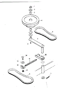 Pulley Housing parts for Craftsman Riding Mower & Tractor 53696330 from AppliancePartsPros.com