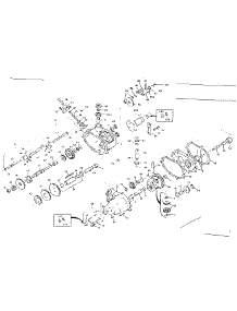 Transaxle parts for Craftsman Riding Mower & Tractor 53696331 from AppliancePartsPros.com