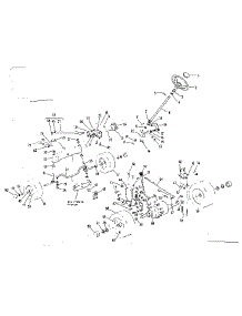 Steering And Front Axle parts for Craftsman Riding Mower & Tractor 53696360 from AppliancePartsPros.com