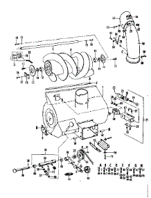 Auger Housing Assembly parts for Craftsman Riding Mower & Tractor 53696360 from AppliancePartsPros.com