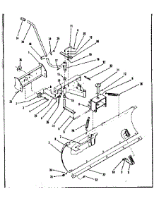 42" Snow Blade Kit parts for Craftsman Riding Mower & Tractor 53696360 from AppliancePartsPros.com