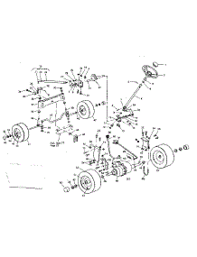 Steering And Front Axle parts for Craftsman Riding Mower & Tractor 536963630 from AppliancePartsPros.com