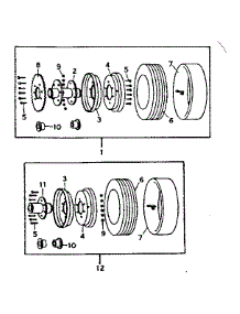 Right Wheel Assembly parts for Craftsman Lawn Sweeper 53892021 from AppliancePartsPros.com