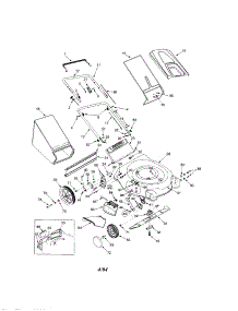 Deck / Bag / Handle / Wheels parts for Mtd Gas Walk-Behind Mower 540 from AppliancePartsPros.com