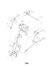 Panel / Handle parts for Troy-Bilt Gas Snowblower 5524 from AppliancePartsPros.com