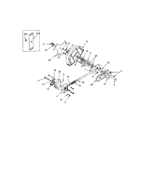 Spindle Assembly parts for Troy-Bilt Edger 553 from AppliancePartsPros.com