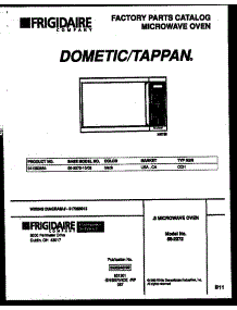 Front Cover parts for Tappan Countertop Microwave 56-2272-10-02 from AppliancePartsPros.com