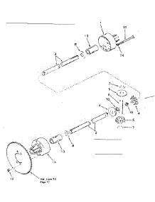 Differential parts for Craftsman Riding Mower & Tractor 564250910 from AppliancePartsPros.com