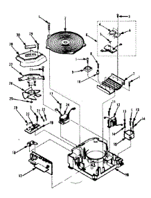 Low Power Work Coil parts for Kenmore Electric Cooktop 564.4488510 (5644488510, 564 4488510) from AppliancePartsPros.com