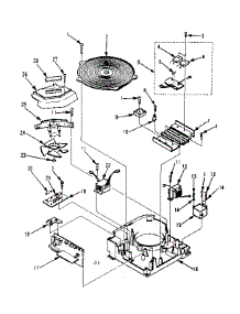 Inverter Assembly Parts For Low Power Work Coil parts for Kenmore Electric Cooktop 564.4488512 (5644488512, 564 4488512) from AppliancePartsPros.com