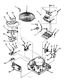 Inverter Assembly Parts For Low Power Work Coil parts for Kenmore Electric Cooktop 564.4498410 (5644498410, 564 4498410) from AppliancePartsPros.com