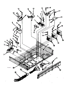 Power Supply Parts parts for Kenmore Electric Cooktop 564.4498510 (5644498510, 564 4498510) from AppliancePartsPros.com